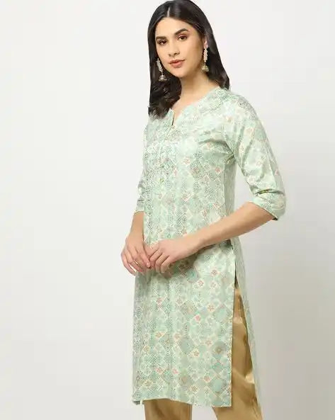 WOMENS KURTHI MINT