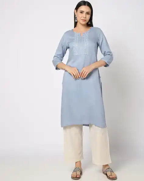 WOMENS KURTHI BLUE