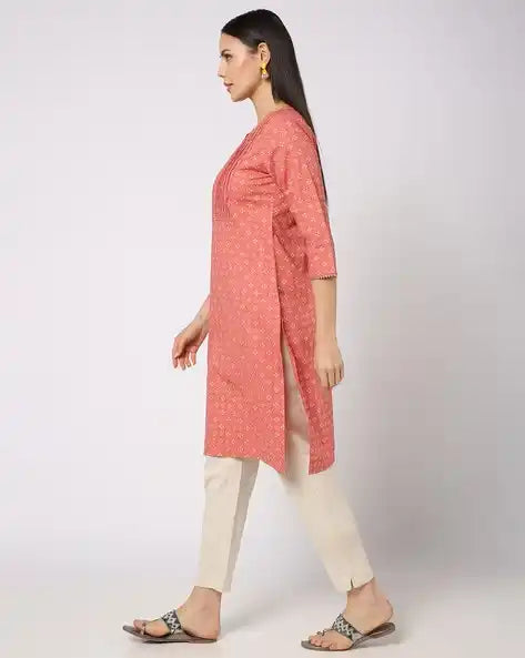 WOMENS KURTHI PINK