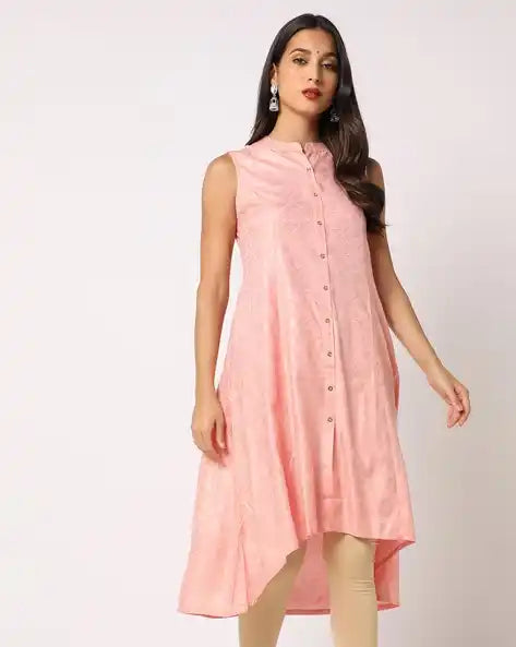 WOMENS KURTHI BABY PINK