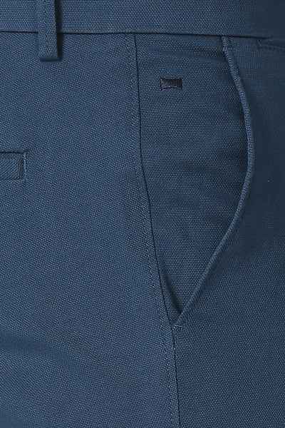 BASICS Mens NAVY TAPERED TROUSER 23BTR50193 FF