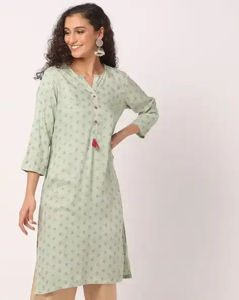 WOMENS KURTHI GREEN