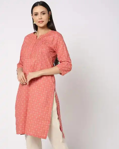 WOMENS KURTHI PINK