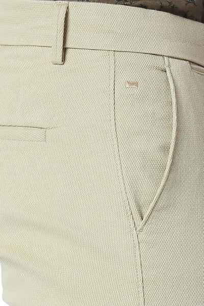 BASICS Mens KHAKI TAPERED TROUSER 23BTR50280 FF
