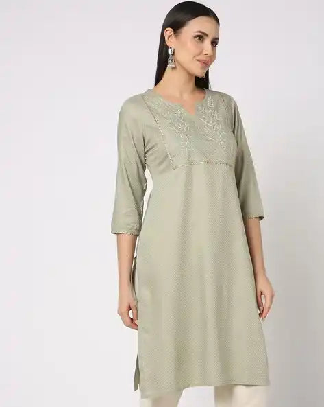 WOMENS KURTHI GREY