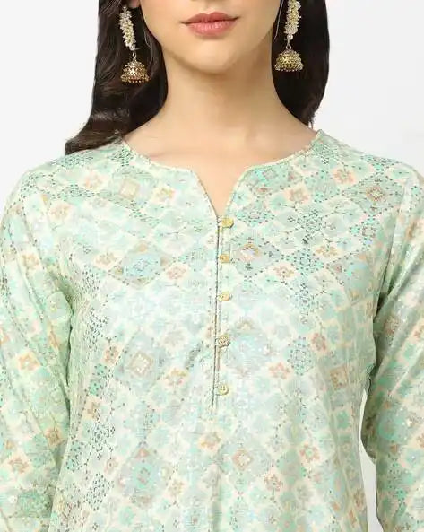 WOMENS KURTHI MINT