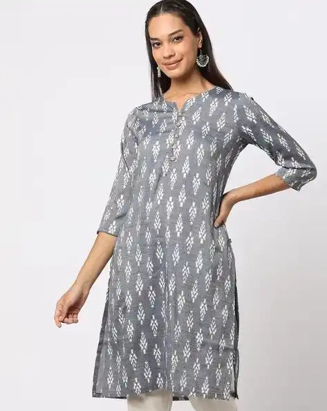 WOMENS KURTHI GREY