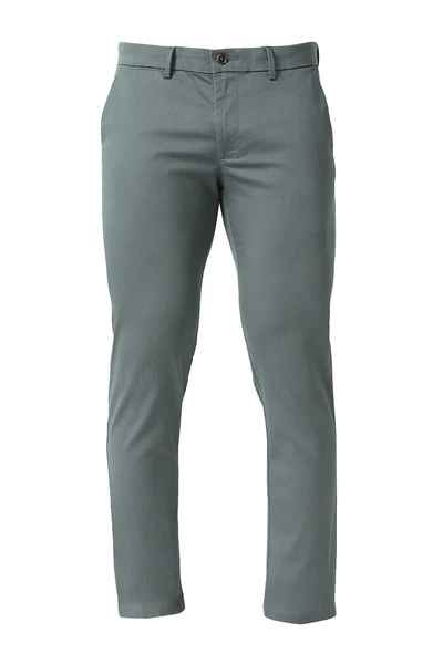 BASICS Mens GREEN TAPERED TROUSER 23BTR50303 FF