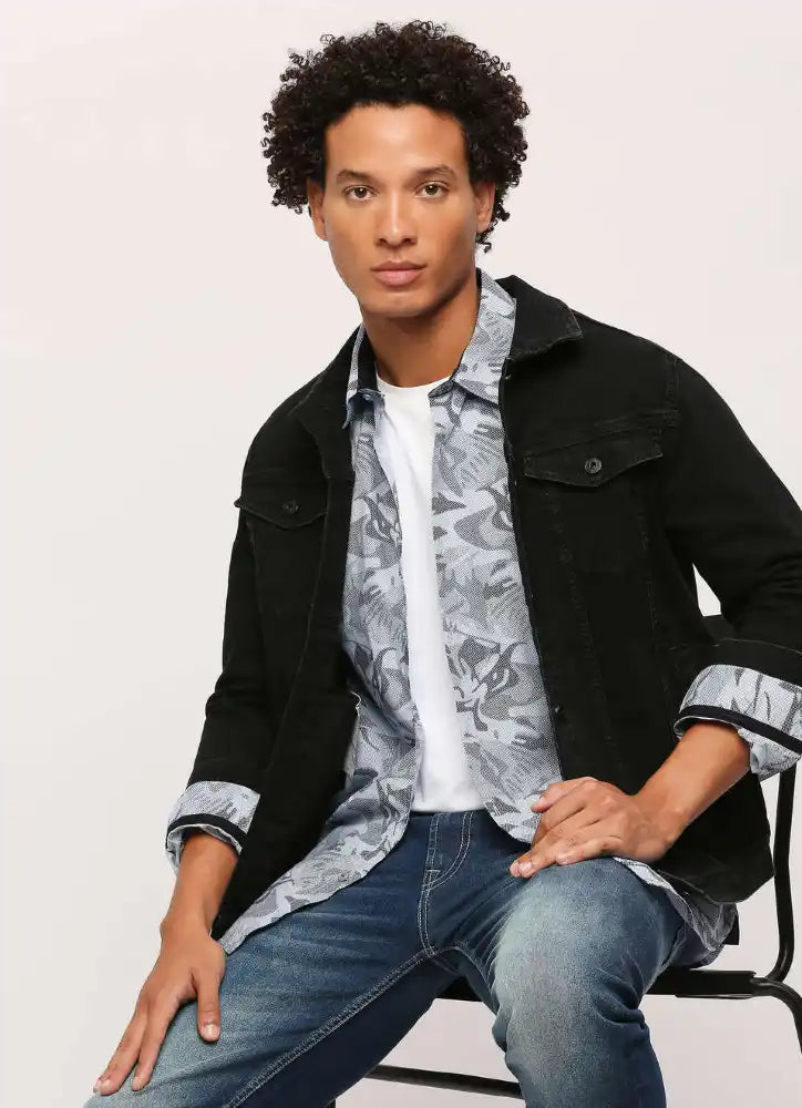 Pepe Jeans Mens Shirt FABER SR LS IP PM308428