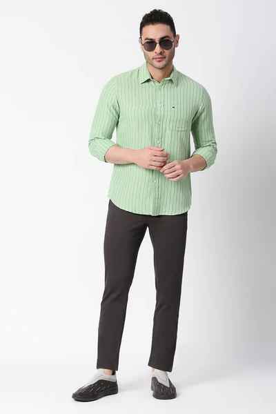 BASICS Mens DARK GREY TAPERED TROUSER 23BTR50271 FF