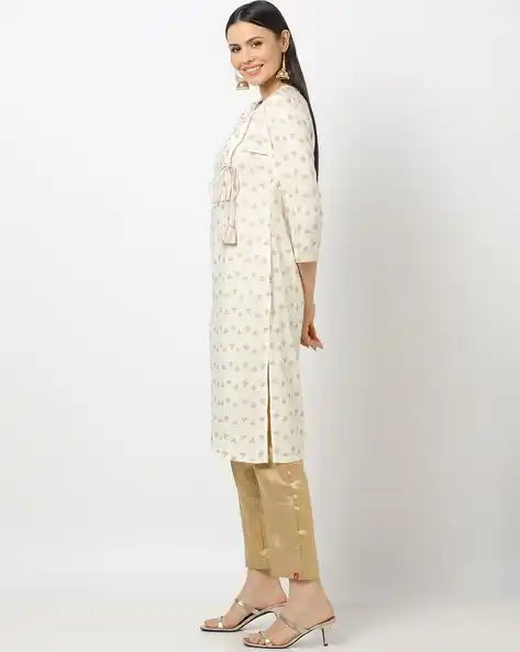 WOMENS KURTHI WHITE