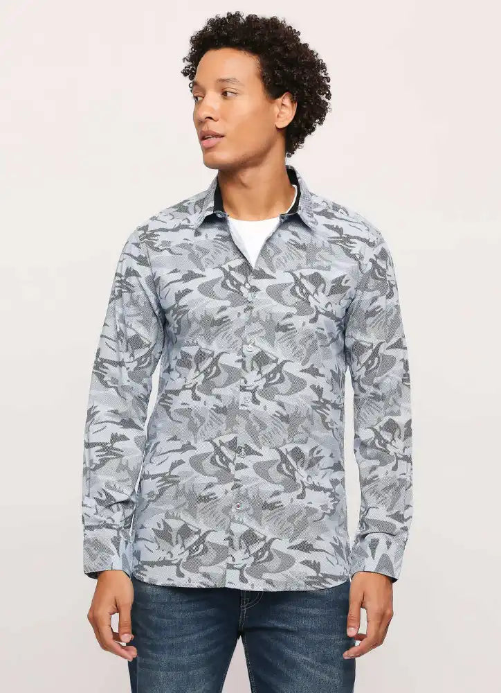 Pepe Jeans Mens Shirt FABER SR LS IP PM308428