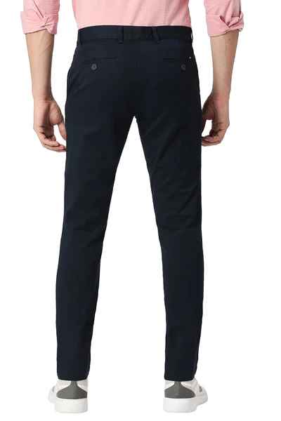 BASICS Mens NAVY TAPERED TROUSER 23BTR51391 FF