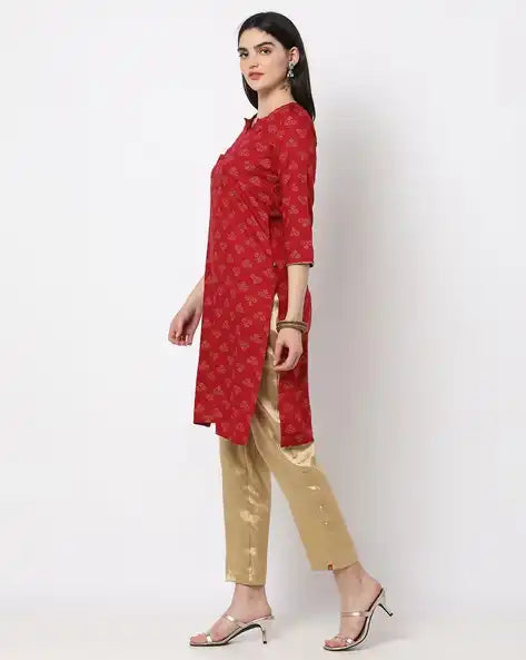 WOMENS KURTHI RED