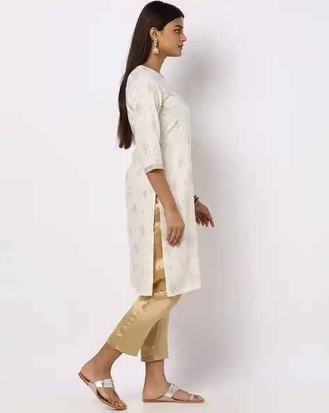 WOMENS KURTHI WHITE