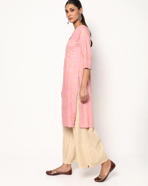 Womens LT. PINK Color KURTHI