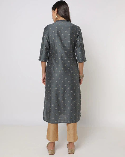 Womens DARK GREY Color KURTHI