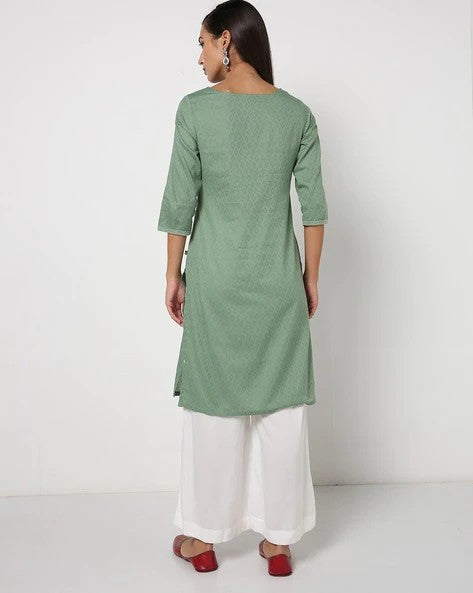 Womens LT. GREEN Color KURTHI