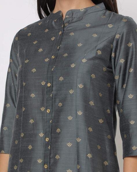 Womens DARK GREY Color KURTHI
