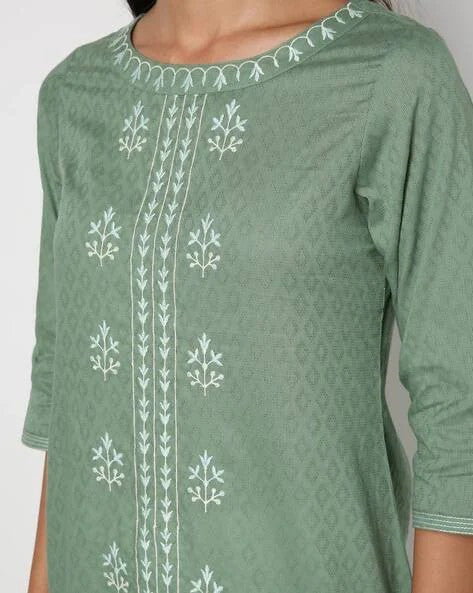 Womens LT. GREEN Color KURTHI