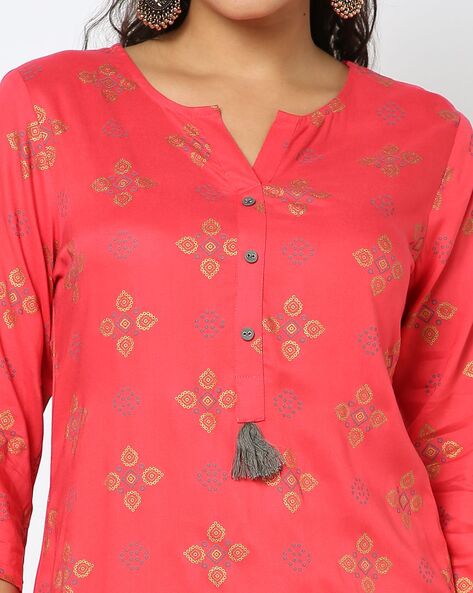 Womens PINK Color KURTHI