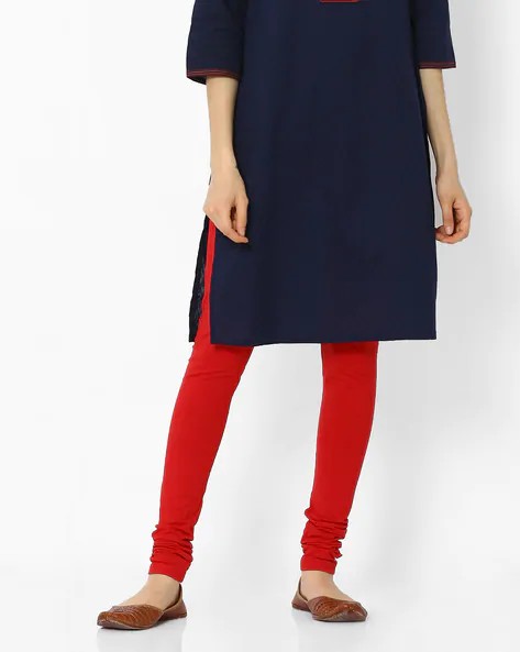 Womens RED Color LEGGINGS