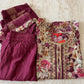 3 PCS KURTHI SET 1802002PURPLE