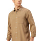 Basics Mens KHAKI SLIM PLAIN SHIRT - 24BSH53520