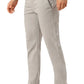 Basics Mens LT GREY TAPERED SELF TROUSER - 24BTR54994