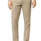 Basics Mens MID BROWN TAPERED SELF TROUSER - 24BTR55015