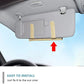 Detachi Car Tissue Holder, Sun Visor Napkin Holder, Car Visor Tissue Holder, Tissue Holder for Car (Beige)