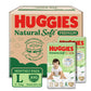 Huggies Natural Soft Premium Baby Diaper Pants, Our No.1 Soft Pants, New Born/Extra Small (XS) Size (0-5 Kgs), Pack of 76 | Cloud Softness All over with India's 1st Cloud Touch Belt