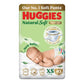 Huggies Natural Soft Premium Baby Diaper Pants, Our No.1 Soft Pants, New Born/Extra Small (XS) Size (0-5 Kgs), Pack of 76 | Cloud Softness All over with India's 1st Cloud Touch Belt