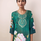 3005018C3 - Womens KURTHI TOP Green