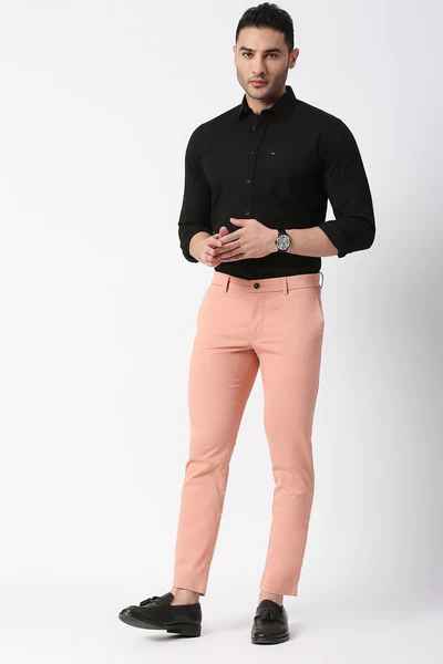 BASICS Mens  PEACH TAPERED TROUSER 23BTR50170 FF