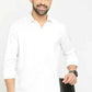 BASICS Mens  WHITE SLIM SHIRT 23BSH51718 LS