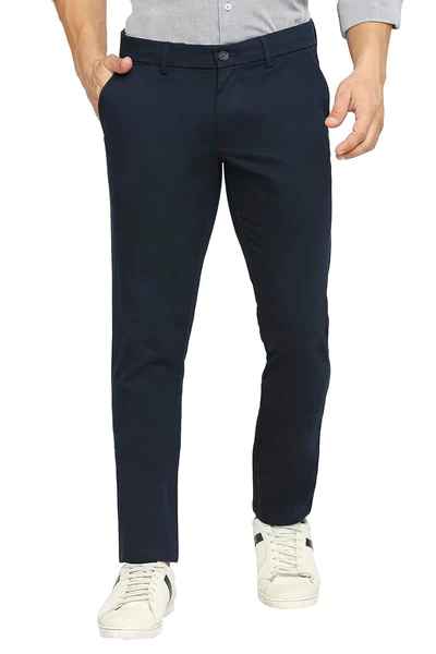 BASICS Mens  NAVY TAPERED TROUSER 23BTR51550 FF