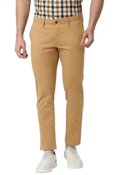 BASICS Mens  KHAKI TAPERED TROUSER 23BTR50173 FF