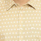 BASICS Mens  BEIGE SLIM SHIRT 23BSH51890 HS