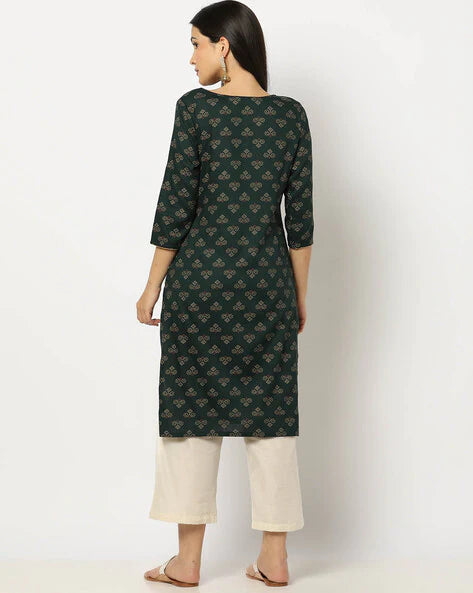 WOMENS KURTHI NAVY