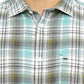 BASICS Mens  TEAL SLIM SHIRT 23BSH51680 HS