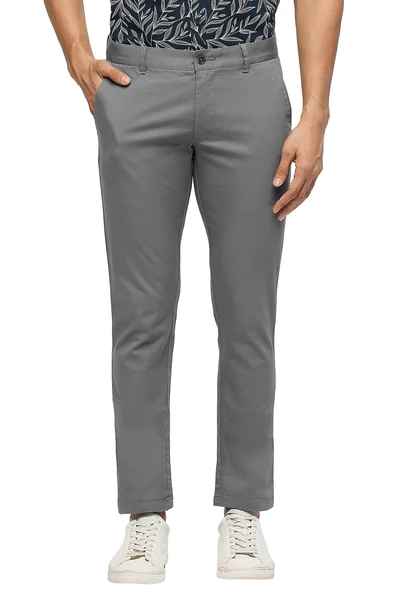 BASICS Mens  MID GREY TAPERED TROUSER 23BTR51602 FF