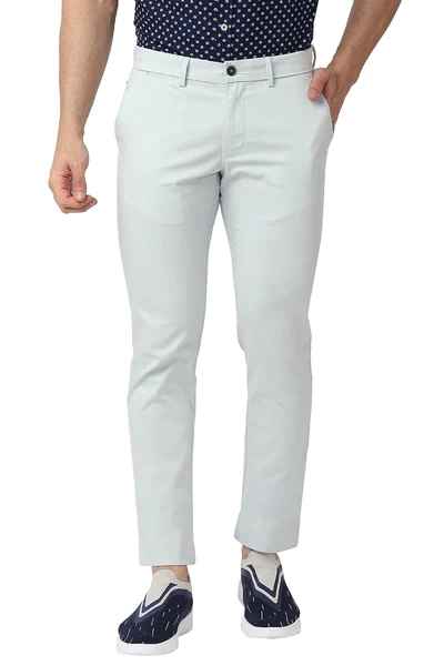 BASICS Mens  LIGHT BLUE TAPERED TROUSER 23BTR50277 FF