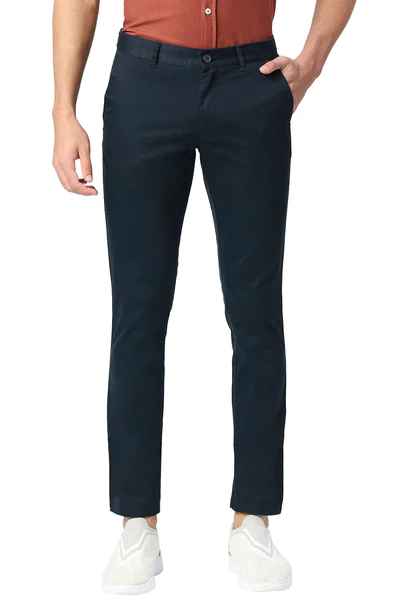 BASICS Mens  NAVY TAPERED TROUSER 22BTR51024 FF