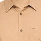 BASICS Mens  KHAKI SLIM SHIRT 23BSH52056 LS