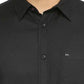 BASICS Mens  BLACK SLIM SHIRT 23BSH51966 HS