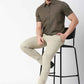 BASICS Mens  KHAKI TAPERED TROUSER 23BTR50280 FF