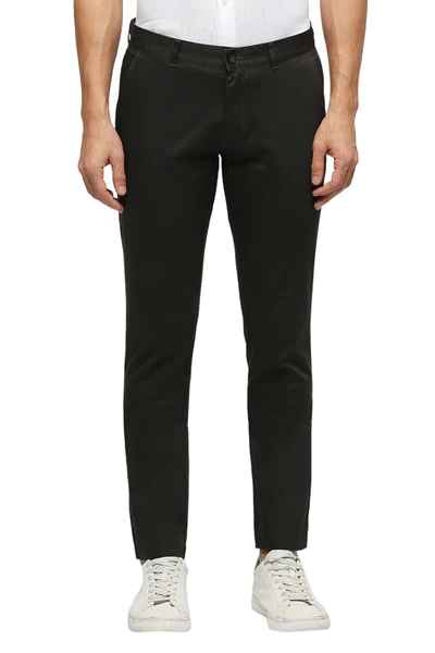 BASICS Mens  DARK GREY TAPERED TROUSER 22BTR51025 FLATFRONT