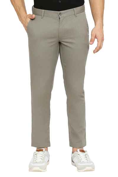 BASICS Mens  MID GREY TAPERED TROUSER 23BTR51572 FF