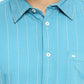 BASICS Mens  BLUE SLIM SHIRT 23BSH51644 HS